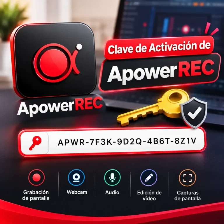 Clave de Activación de ApowerREC